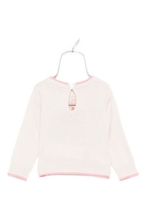 maglione in cotone beige MONNALISA KIDS | 39F60860910290